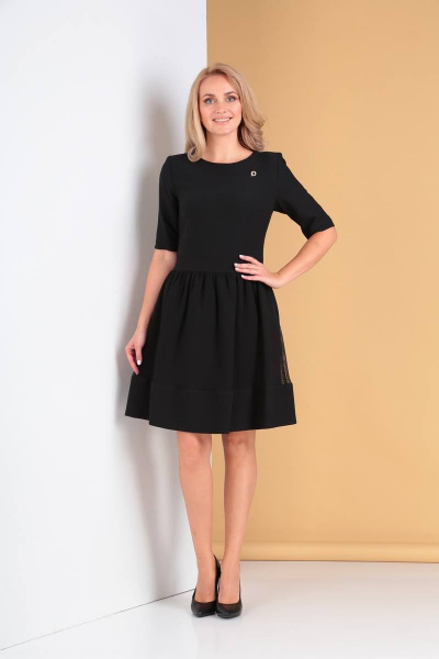 Платье Moda Versal П1833 черный - фото 1