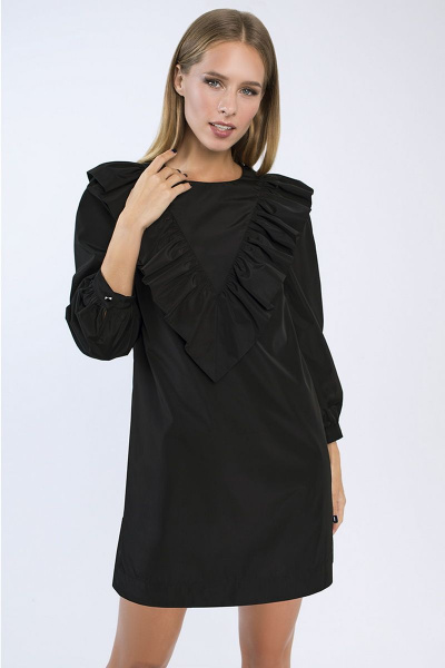 Платье LaVeLa L10197 черный - фото 4
