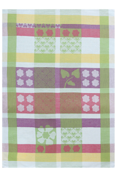 Полотенце жаккардовое пестротканое подрубленное Belaruski Len 17С102-ШР 5 Мартиника-2 - фото 1