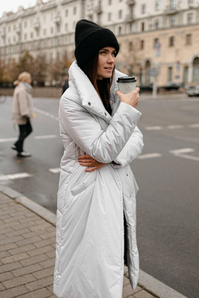 Куртка Kod.wear 101 светло-серый - фото 4