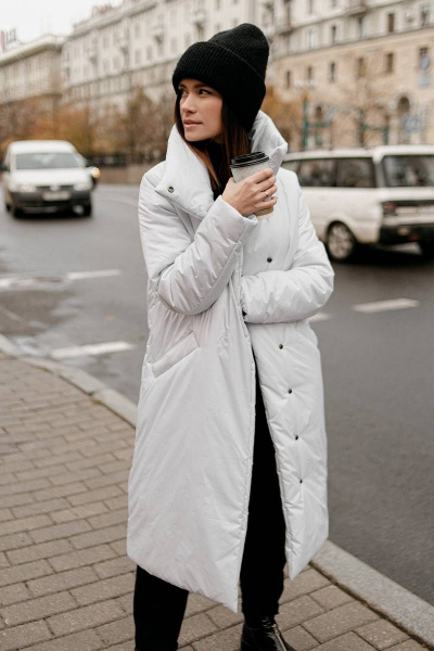 Куртка Kod.wear 101 светло-серый - фото 3