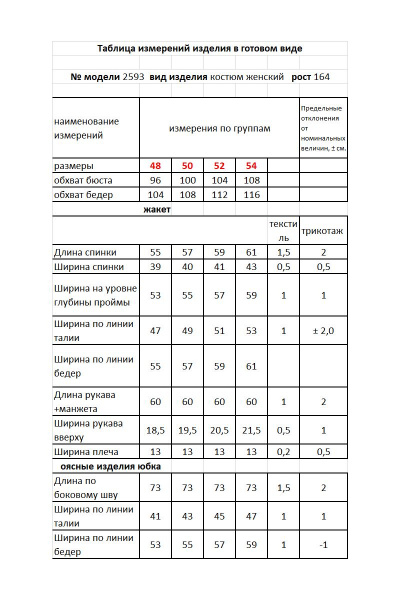 Жакет, юбка Мода Юрс 2593 молочный - фото 8