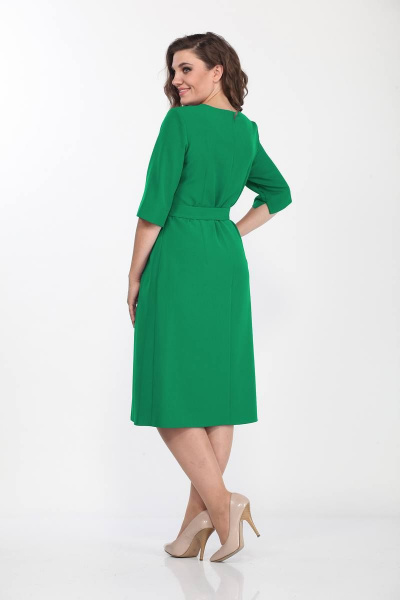 Платье Lady Style Classic 2119/5 зеленый - фото 2