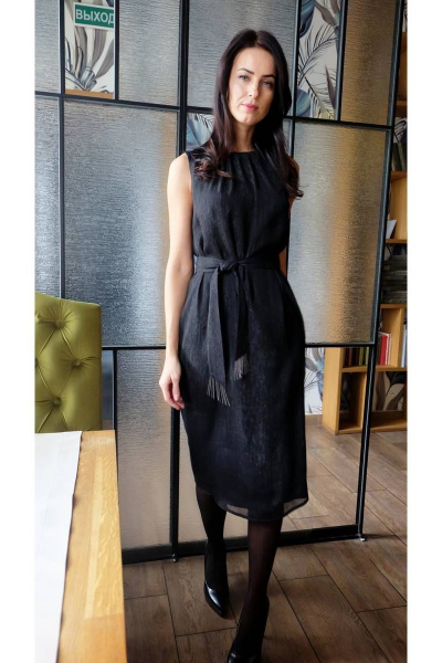 Платье Ivera 934 черный - фото 1