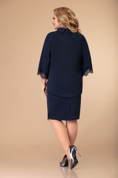 Туника, юбка Svetlana-Style 1378 темно-синий - фото 3