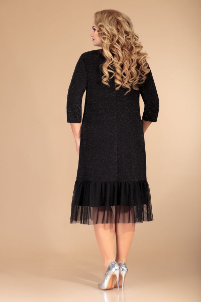 Платье Svetlana-Style 1467 черный+полоски - фото 2