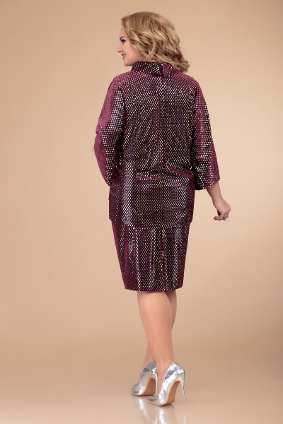 Туника, юбка Svetlana-Style 1500 бордовый - фото 3
