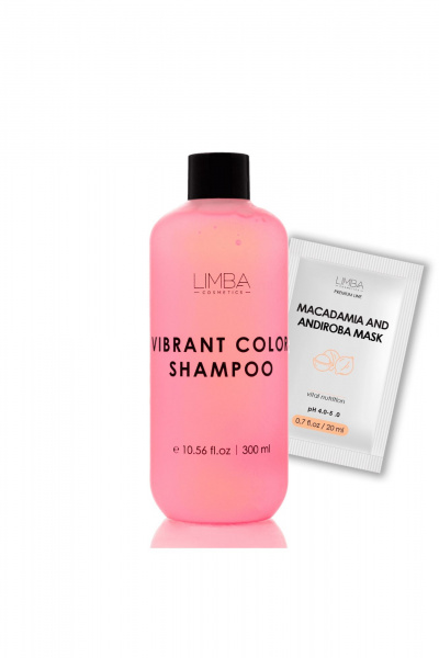 Маска, шампунь Limba Cosmetics Vibrant Color Shampoo - фото 1