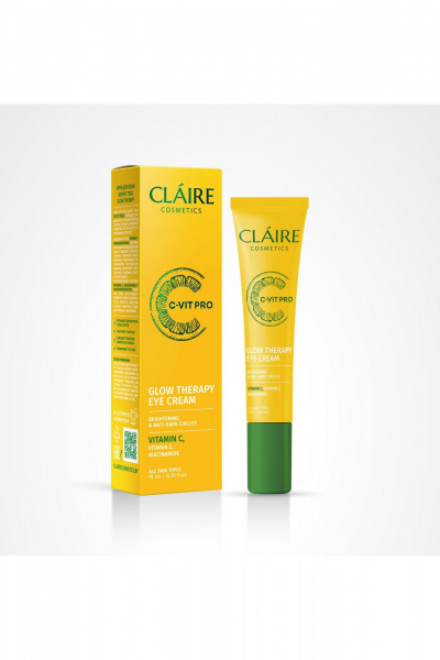 Крем для век Claire Cosmetics C-VIT PRO GLOW THERAPY Крем для кожи вокруг глаз - фото 1