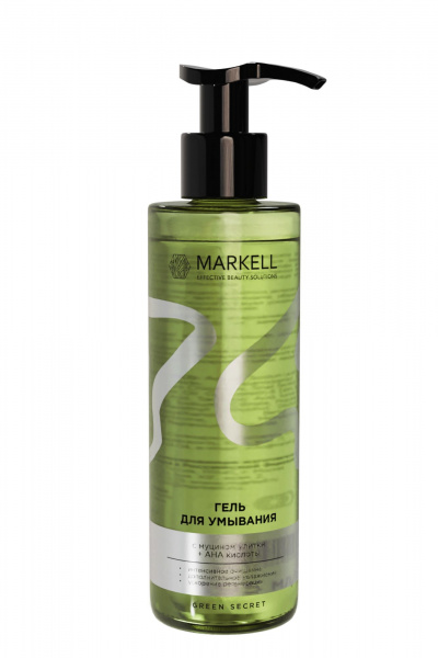 Гель для умывания MARKELL Natural GREEN SECRET Гель для умывания - фото 1