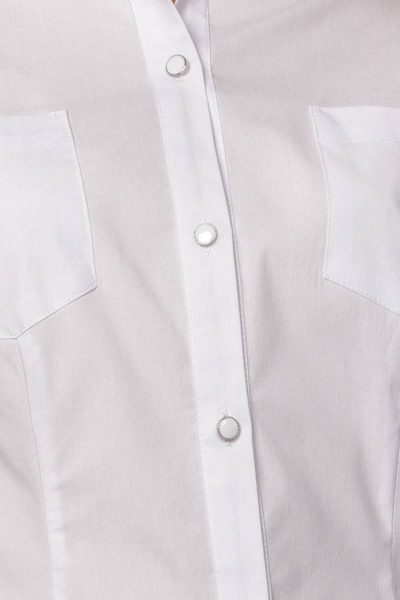 Блуза Соджи 456 белый - фото 7