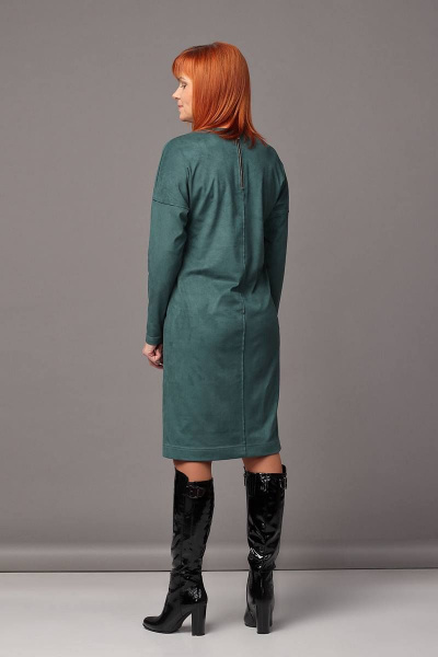 Платье Соджи 460 зеленый - фото 3