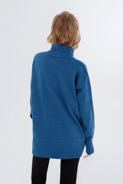 Брюки, свитер PiRS 2219 синий-черный - фото 3
