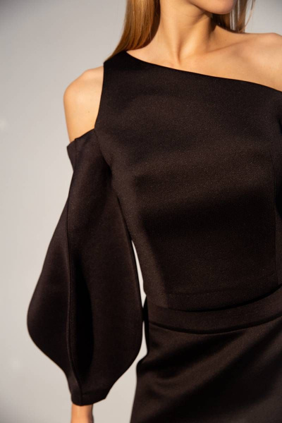 Блуза, юбка Daloria 9111 черный - фото 2