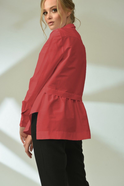 Блуза MAX 1-016К красный - фото 2