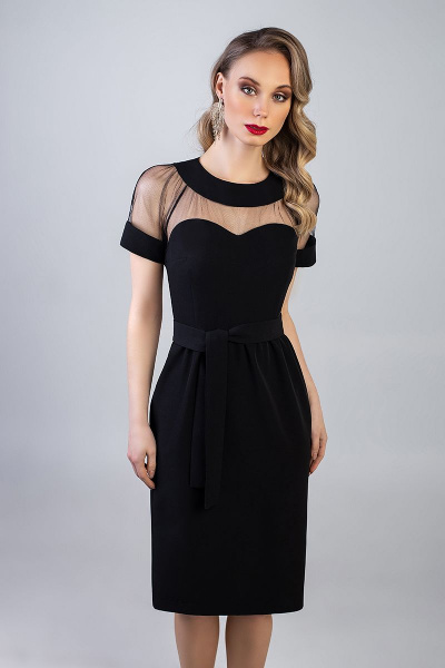 Платье MARIKA 357 черный - фото 2