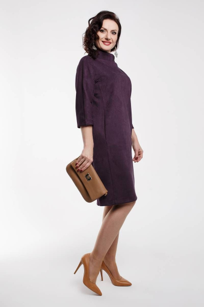 Платье Дорофея 550 фиолетовый - фото 2