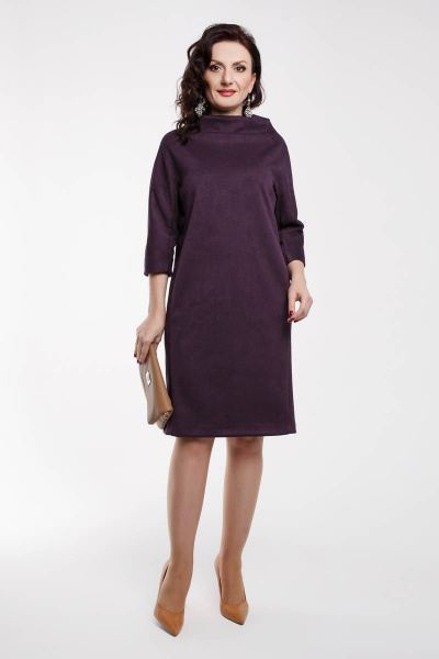 Платье Дорофея 550 фиолетовый - фото 1