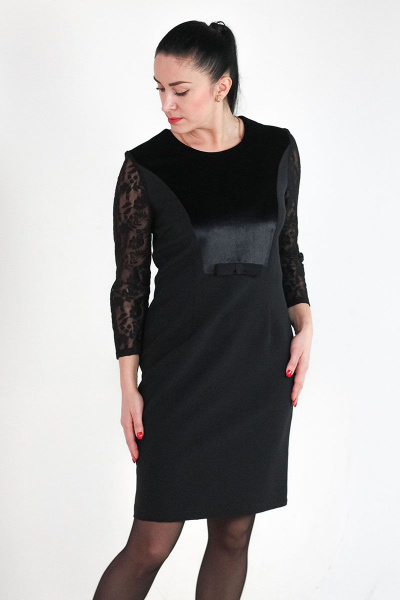 Платье VG Collection 185 черный - фото 1