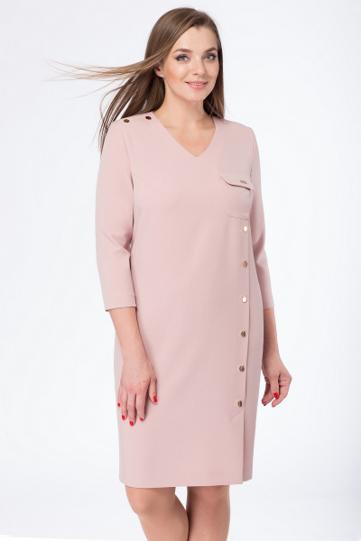 Платье Линия Л Б-1671 розовый - фото 2