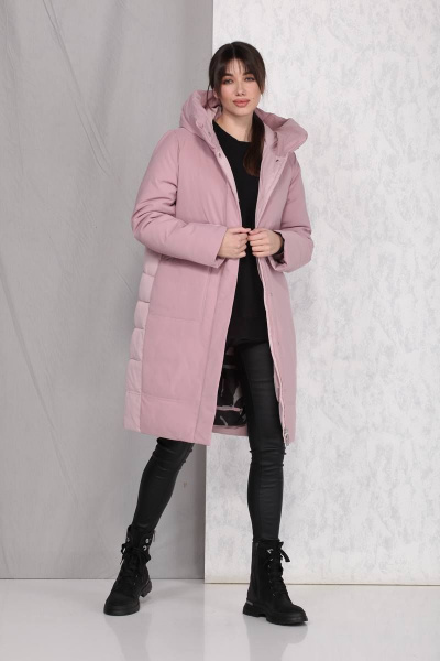 Пальто Beautiful&Free 4025 розовый - фото 1