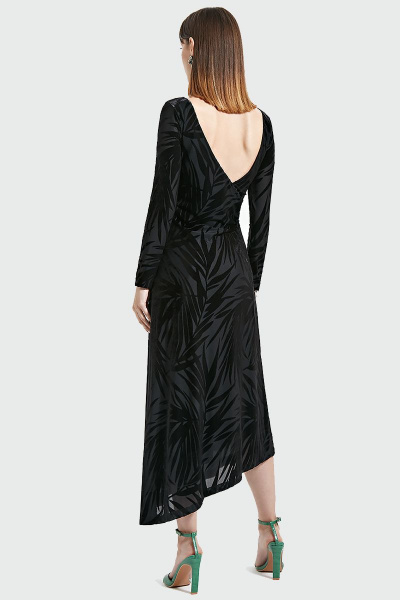 Платье Moveri by Larisa Balunova 5453 черный - фото 5