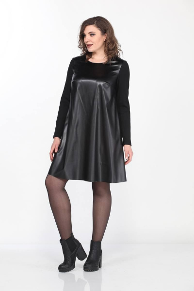 Платье Vilena 685 черный - фото 1