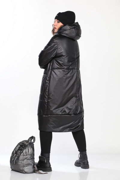Пальто Lady Secret 8283 черный - фото 9