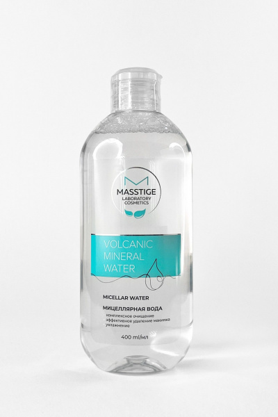 Мицеллярная вода Masstige VOLCANIC MINERAL WATER Мицеллярная вода 400 мл - фото 1