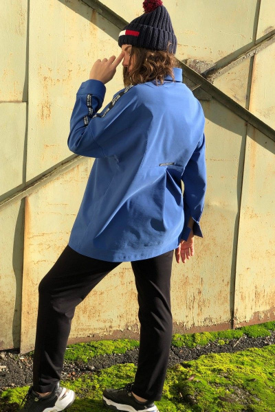 Блуза, брюки, жилет Runella 1441 василек - фото 7