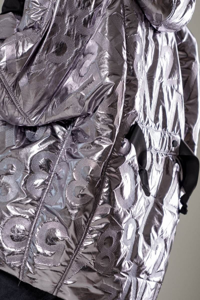 Куртка GRATTO 7010 серебро - фото 4