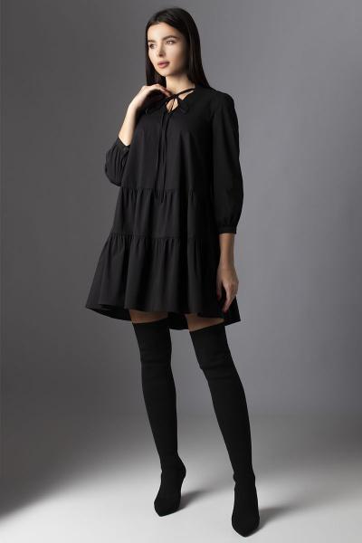 Платье VIZAVI 633 черный - фото 5