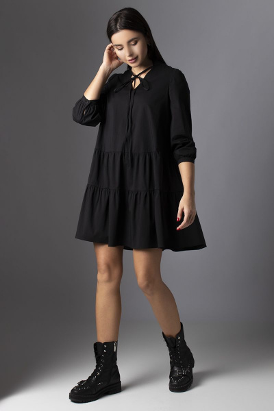 Платье VIZAVI 633 черный - фото 3
