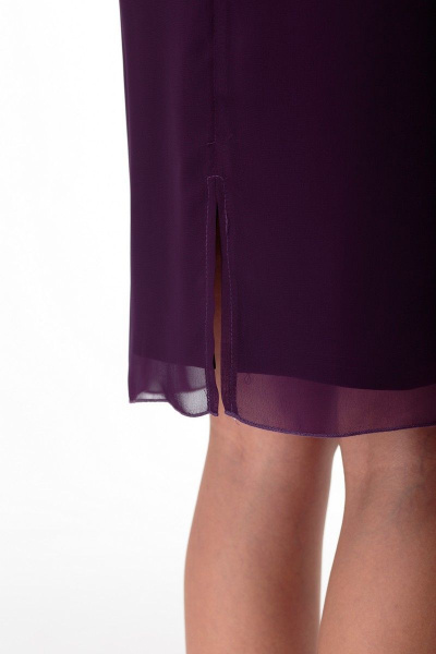 Платье Anelli 139 фиолетовый - фото 8
