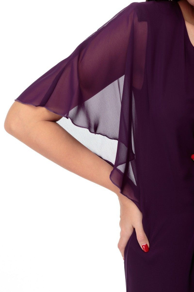 Платье Anelli 139 фиолетовый - фото 3