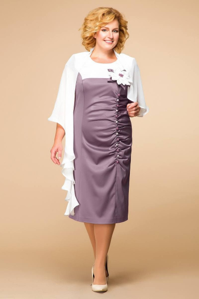 Платье Romanovich Style 1-916 лиловый - фото 1