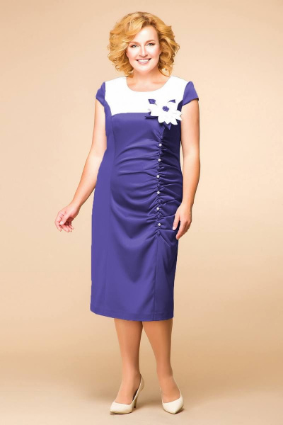 Платье Romanovich Style 1-916 василек - фото 2