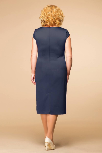 Платье Romanovich Style 1-916 темно-синий - фото 3
