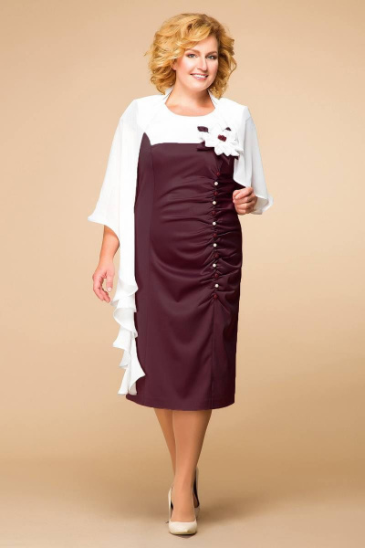 Платье Romanovich Style 1-916 баклажан - фото 1