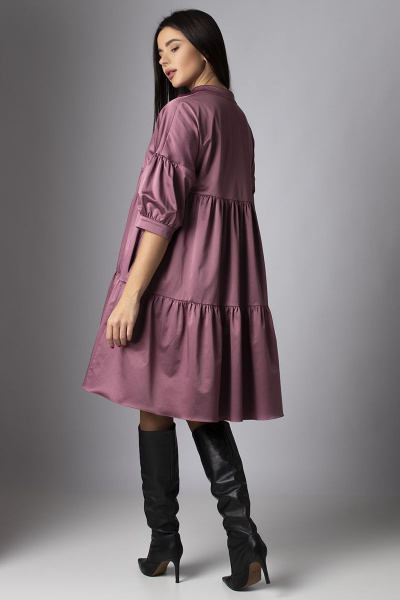 Платье VIZAVI 635 розовый - фото 3