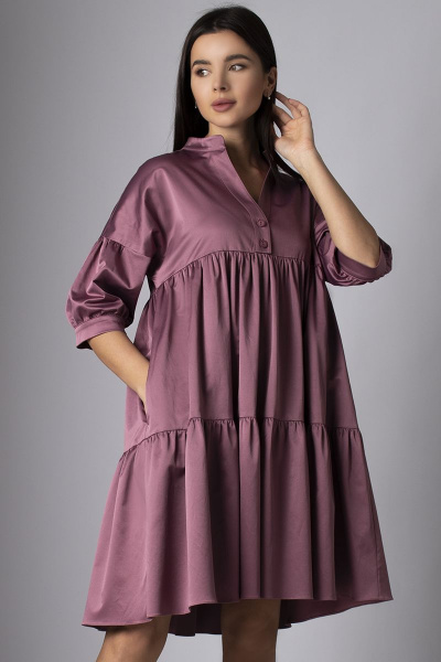 Платье VIZAVI 635 розовый - фото 2