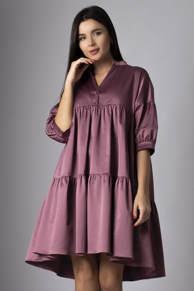 Платье VIZAVI 635 розовый - фото 1