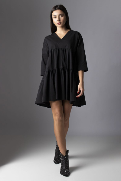 Платье VIZAVI 636 черный - фото 4