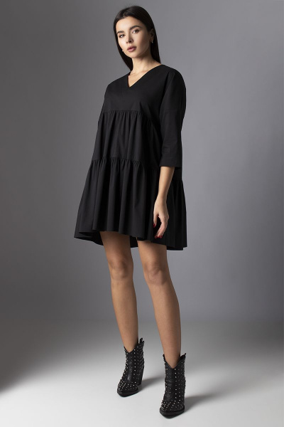 Платье VIZAVI 636 черный - фото 3