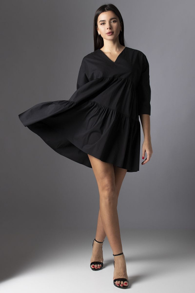 Платье VIZAVI 636 черный - фото 1