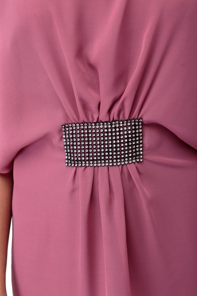 Платье Anelli 139 розовый - фото 7