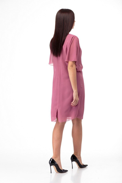 Платье Anelli 139 розовый - фото 5