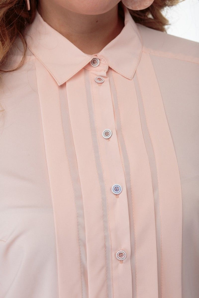 Блуза Anelli 408 розовый - фото 14
