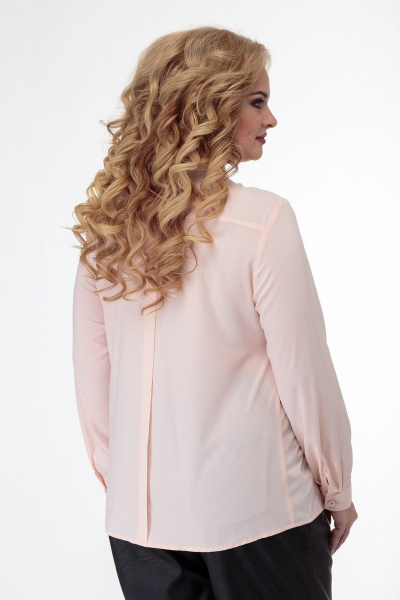 Блуза Anelli 408 розовый - фото 4