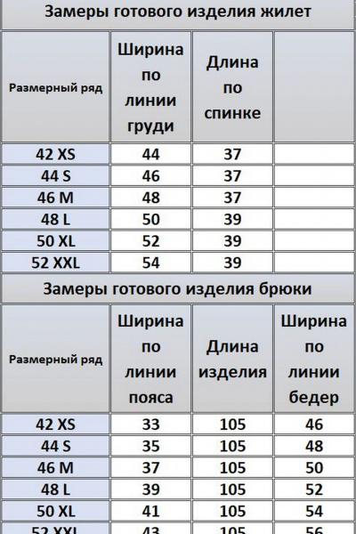Брюки, жилет Kivviwear 41654271.10 - фото 6